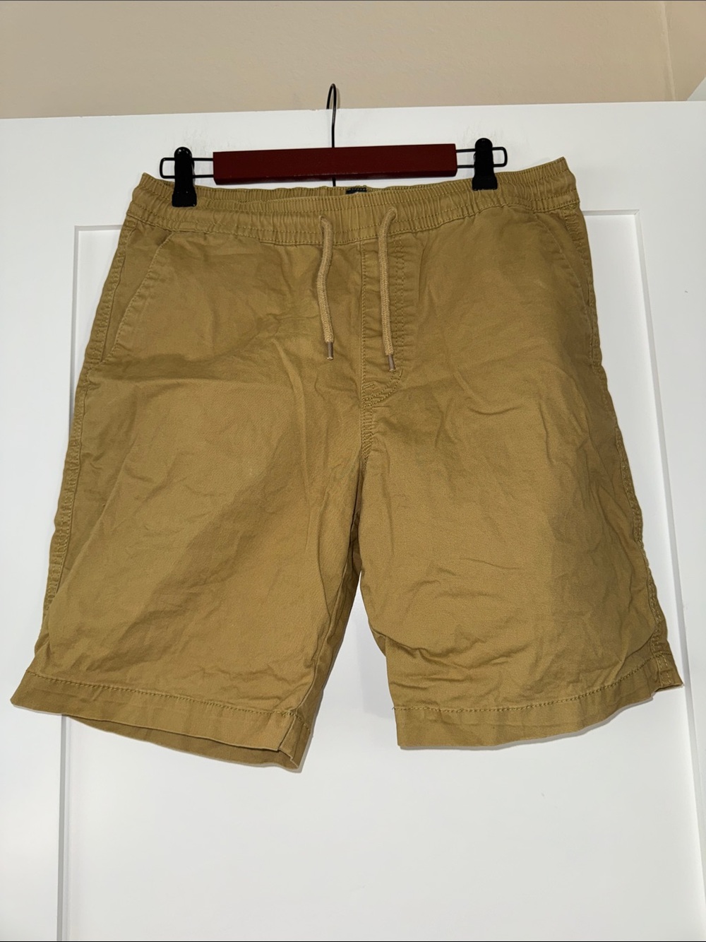 Volcom Men's Drawstring Shorts Tan Sz Medium lounge shorts casual minimalist